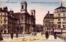 Carte postale ancienne Besançon - Gaillard-Prêtre - 1074. Besançon - Eglise de la Madeleine et Place Jouffroy