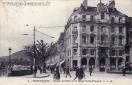 Carte postale ancienne - 7. - BESANÇON. - Place Jouffroy et Quai Veil-Picard