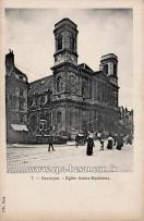 Carte postale ancienne Besançon - L'H. - 7. - BESANÇON. - Eglise Sainte-Madeleine.