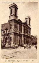 Carte postale ancienne - 50 BESANÇON. - Eglise de la Madeleine.