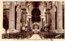 Carte postale ancienne - 66. - BESANÇON. - Intérieur de l'Eglise de la Madeleine...