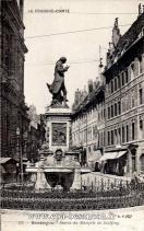 Carte postale ancienne - LA FRANCHE-COMTÉ - 109 - Besançon - Statue du Marquis d...