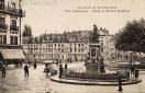 Carte postale ancienne - EXCURSION EN FRANCHE-COMTÉ - 910. Besançon - Place et S...