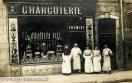Carte postale ancienne - BESANÇON - 4 rue de la Madeleine - Charcuterie FRÉMIOT