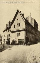 Carte postale ancienne - 125. - BESANÇON-les-BAINS. - Vieille Maison, rue de Cha...