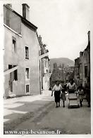 Carte postale ancienne - BESANÇON - Rue du Grand Charmont
