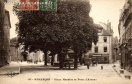 Carte postale ancienne - 105 - BESANÇON - Place Marulaz et Porte d'Arènes