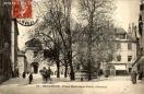 Carte postale ancienne - 711 - BESANÇON - Place Marulaz et Porte d'Arènes