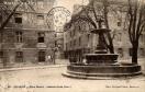 Carte postale ancienne - 464 - BESANÇON - Place Marulaz - Casernes Condé (Génie)