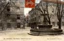 Carte postale ancienne - 464 - BESANÇON - Place Marulaz - Casernes Condé (Génie)