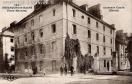 Carte postale ancienne - 141 - BESANÇON-les-BAINS - Place Marulaz. Caserne Condé...
