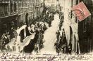 Carte postale ancienne - BESANÇON - Funérailles des Victimes de la Catastrophe d...