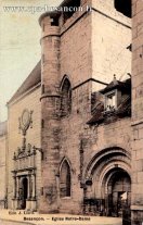 Carte postale ancienne - Besançon. - Eglise Notre-Dame
