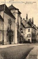 Carte postale ancienne Besançon - La Cigogne - 20018. - BESANÇON-les-BAINS - Église Notre Dame