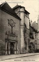 Carte postale ancienne Besançon - A. et H. C. - BESANÇON - L’Église Notre-Dame