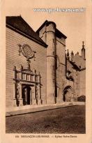 Carte postale ancienne - 109. BESANÇON-LES-BAINS. - Eglise Notre-Dame.