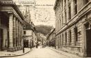 Carte postale ancienne - LA FRANCHE-COMTÉ - 50 - Besançon - Théâtre et rue Mégev...