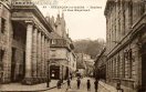 Carte postale ancienne - 48 - BESANÇON-les-BAINS. - Théâtre et Rue Mégevand.