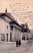 Carte postale ancienne Besançon - M.G.B. - 8 BESANÇON - Le Théâtre (1784)
