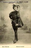 Carte postale ancienne - Théâtre Municipal. - LE PETIT FAUST - DIRECTION - H. FU...