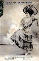 Carte postale ancienne - Théâtre Municipal. - LE PETIT FAUST - DIRECTION - H. FU...
