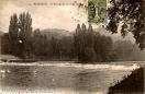 Carte postale ancienne Besançon - Reuchet - 23. BESANÇON. - Le Barrage du Doubs à Nicaud