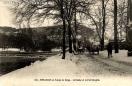 Carte postale ancienne - 727 - BESANÇON par Temps de Neige - Le Doubs et le Fort...