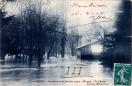 Carte postale ancienne - BESANÇON - Inondations de Janvier 1910 - Micaud. - Le C...