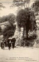 Carte postale ancienne - Excursion en Franche-Comté - 138 - BESANÇON - Cascade d...