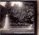 Carte postale ancienne - BESANÇON - Inauguration de la statue du sculpteur Just ...