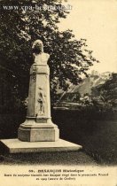 Carte postale ancienne - 69. BESANÇON Historique - Buste du sculpteur bisontin J...
