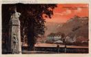 Carte postale ancienne - BESANÇON - Statue de Becquet et la Citadelle