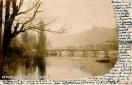 Carte postale ancienne - Pont Bregille pris de Micaud