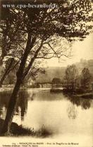 Carte postale ancienne - 104. - BESANÇON-les-BAINS. - Pont de Bregille vu de Mic...