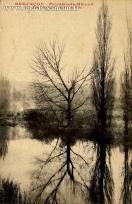 Carte postale ancienne - BESANÇON - Promenade Micaud - Ile des Moineaux en hiver