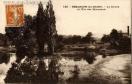 Carte postale ancienne - 140. - BESANÇON-les-BAINS. - Le Doubs et l'Ile des Moin...