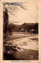 Carte postale ancienne Besançon - E. Karrer - 10. - BESANÇON (Doubs). - Barrage Micaud