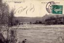 Carte postale ancienne Besançon - J. Liard - Besançon. Barrage de Micaud et la Citadelle.