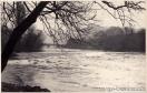 Carte postale ancienne - Barrage Micaud par les grandes eaux.
