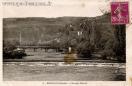 Carte postale ancienne Besançon - E. Karrer - 5. - BESANÇON (Doubs). - Barrage Micaud.