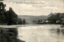 Carte postale ancienne - 111 - BESANÇON - Le Barrage de Micaud et L'Ile aux Moin...