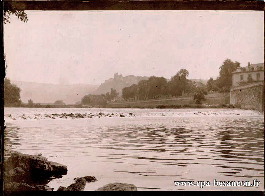 Besançon le doubs et barrage de micaud