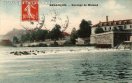 Carte postale ancienne - BESANÇON. - Barrage de Micaud
