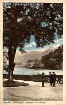 Carte postale ancienne Besançon - Au Grand Turc - BESANÇON - Echappée sur le Barrage