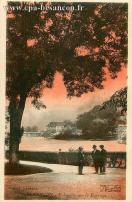 Carte postale ancienne Besançon - Landelin - BESANÇON - Echappée sur le Barrage