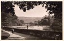 Carte postale ancienne - 890 BESANÇON (Doubs). Promenade Micaud, les rives du Do...