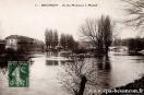 Carte postale ancienne - 51 - BESANÇON - Ile des Moineaux à Micaud