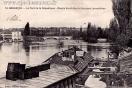 Carte postale ancienne - 73. BESANÇON - Le Pont de la République - Moulin Saint-...