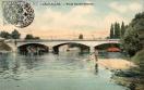 Carte postale ancienne - BESANÇON. - Pont Saint-Pierre.