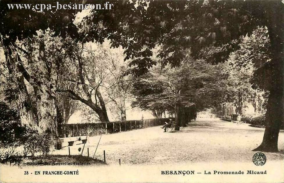 En franche comté besançon la promenade micaud